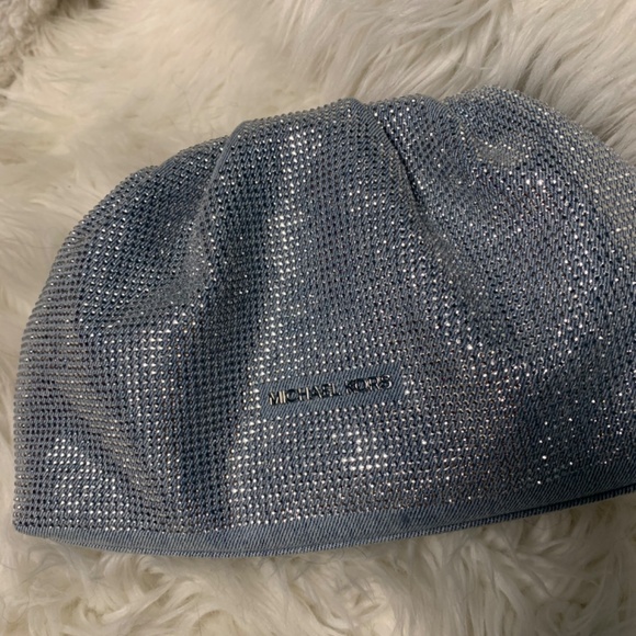 Michael kors light blue denim crystal bag - Picture 2 of 5